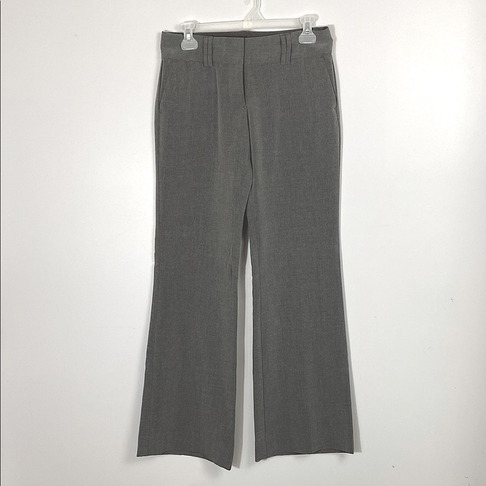 Old Navy Gray Women's Career Pants Mid Rise Flare
